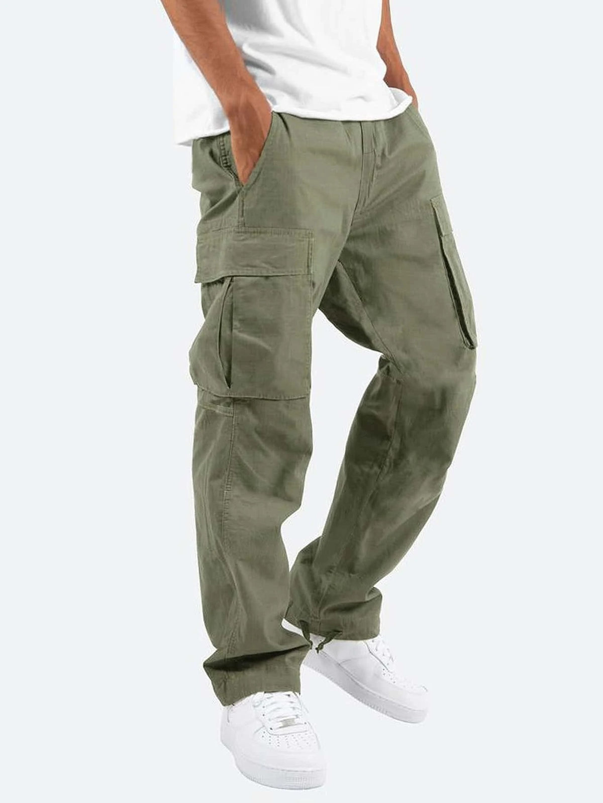 Pantalon cargo homme – coupe décontractée