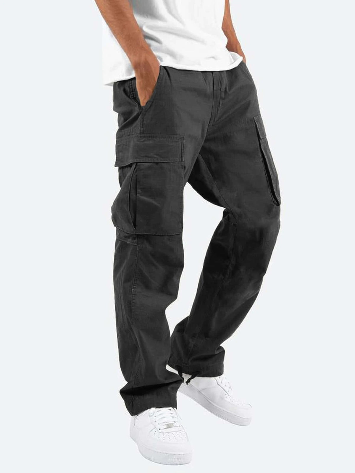 Pantalon cargo homme – coupe décontractée