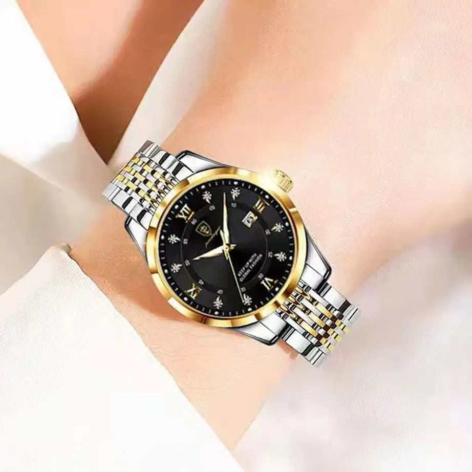 Montre Femme POEDAGAR 268 – Élégante, Étanche, Quartz et Acier Inoxydable