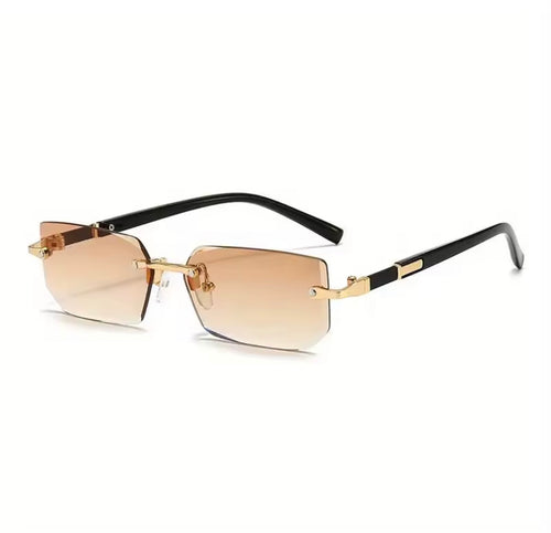 Lunettes de soleil Black & Gold – verre beige
